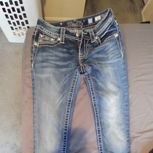Miss me skinny jeans size 25